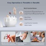 iBstone HearEase Rechargeable Hearing Aids for Adults