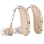 Rechargeable Noise Canceling Hearing Aids for Seniors