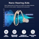 Rechargeable Noise Canceling Hearing Aids for Seniors