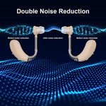 Rechargeable Noise Canceling Hearing Aids for Seniors