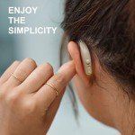 Digital Hearing Aids for Seniors with Charging Case