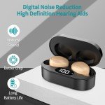 Rechargeable Hearing Aids for Seniors with Noise Cancellation