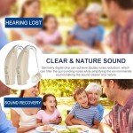 Digital Hearing Aids for Seniors with Charging Case