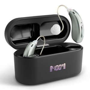 Rechargeable Hearing Aids for Seniors - Noise Cancelling