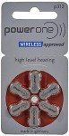 Power One Zinc P312 Hearing Aid Batteries - 60 Pack