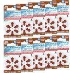 Powermax Size 312 Hearing Aid Batteries, 60 Pack