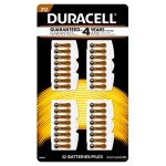 Duracell Size 312 Hearing Aid Batteries, 32 Pack