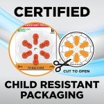 Powermax Size 13 Hearing Aid Batteries, 60 Pack