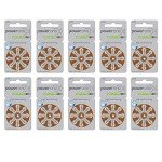 Power One Size 312 Hearing Aid Batteries - 80 Pack