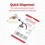 Bevigor Size 312 Hearing Aid Batteries - 60 Pack