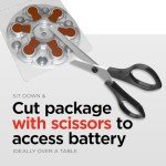 Rayovac 60 Pack Size 312 Hearing Aid Batteries