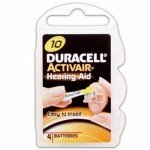 Duracell Hearing Aid Batteries, Size 10 (40 Pack)