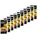 Duracell Hearing Aid Batteries, Size 312, 40 Count