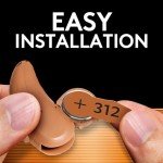 Duracell Hearing Aid Batteries Size 312 - 24 Count