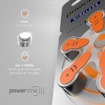 Powerone Size 13 Hearing Aid Batteries - 60 Pack