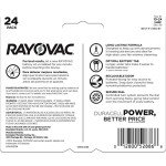 Rayovac Size 10 Hearing Aid Batteries (24 Count)