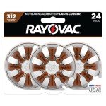Rayovac Proline Advance Hearing Aid Batteries 312
