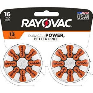 Rayovac Size 13 Hearing Aid Batteries (16 Count)