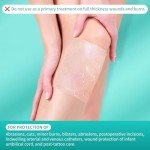 Dimora Transparent Film Dressing 50 Packs, Waterproof Adhesive Clear Bandages 4 in x 5 in, Wound Cover for IV Shield, Tattoo Aftercare Bandage(FSA/HSA Approved))