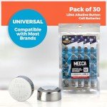 MEDca LR44 AG13 Battery Pack - 30 Count