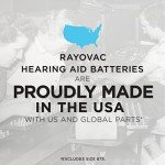 Rayovac Size 312 Mercury-Free Hearing Aid Batteries