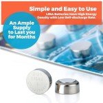 MEDca LR44 AG13 Battery Pack - 30 Count