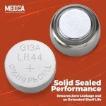 MEDca LR44 AG13 Battery Pack - 30 Count