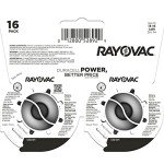 Rayovac Size 13 Hearing Aid Batteries (16 Count)