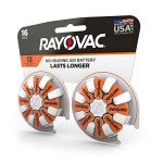Rayovac Size 13 Hearing Aid Batteries (16 Count)