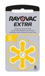 Rayovac Extra Advanced Hearing Aid Batteries - 10 Pack