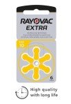 Rayovac Extra Advanced Hearing Aid Batteries - 10 Pack