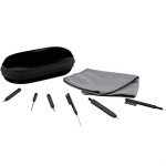 8-Piece Hearing Aid Cleaning Kit with Brush Tools