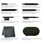 8-Piece Hearing Aid Cleaning Kit with Brush Tools