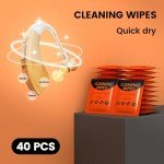 Hearing Aid Cleaning Kit with Wipes & Tools