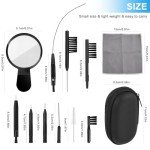 Hearing Aid Cleaning Kit with Tools and Case