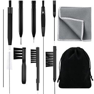 Hearing Aid Cleaning Toolkit with Velvet Bag
