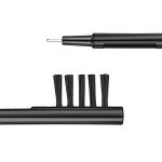 Hearing Aid Cleaning Brushes with Wax Loop & Magnet
