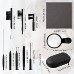 Hearing Aid Cleaning Kit with 12 Essential Tools