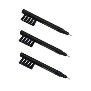 Magnet & Wax Loop Hearing Aid Cleaning Brushes (3)