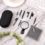 Hearing Aid Cleaning Kit with 12 Essential Tools