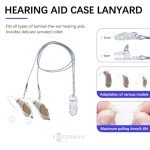 Hearing Aid Cleaning Tool Kit with Anti-Loss Lanyard