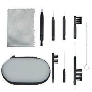 10 Pack Hearing Aid Cleaning Kit with Case