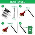 Hearing Aid Wax Guard Filters with Cleaning Brush (32)