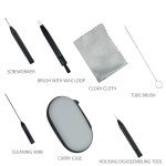 10 Pack Hearing Aid Cleaning Kit with Case