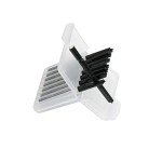 40 Wax Guard Filters for Hearing Aids - Black