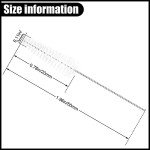 Hearing Aid Vent Tube Cleaning Brush Set (10)