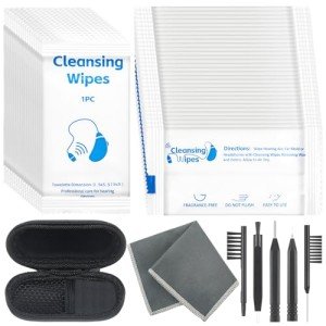 307 Pcs Hearing Aid Cleaning Kit with Tools