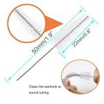 Hearing Aid Cleaning Kit with Brush and Tubes
