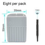 Hearing Aid Wax Guards and Cleaning Kit – 48 Filters