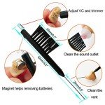 Hearing Aid Wax Guards and Cleaning Kit – 48 Filters